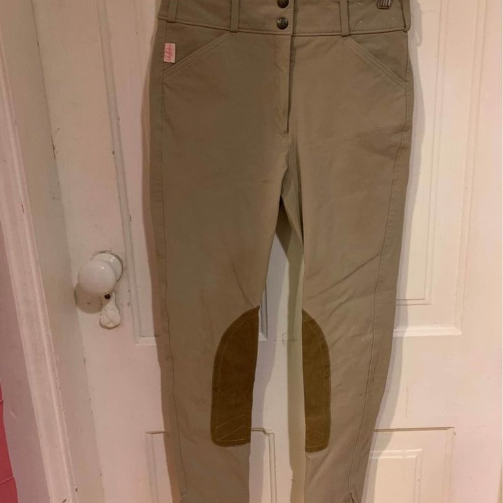 Tailored Sportsman 26L Equestrian Horse Show Tan Breeches